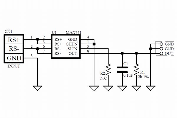 Max471 高精度ハイサイド電流アンプ基板 入力 3a 1a V出力 イトウ電子部品 通販